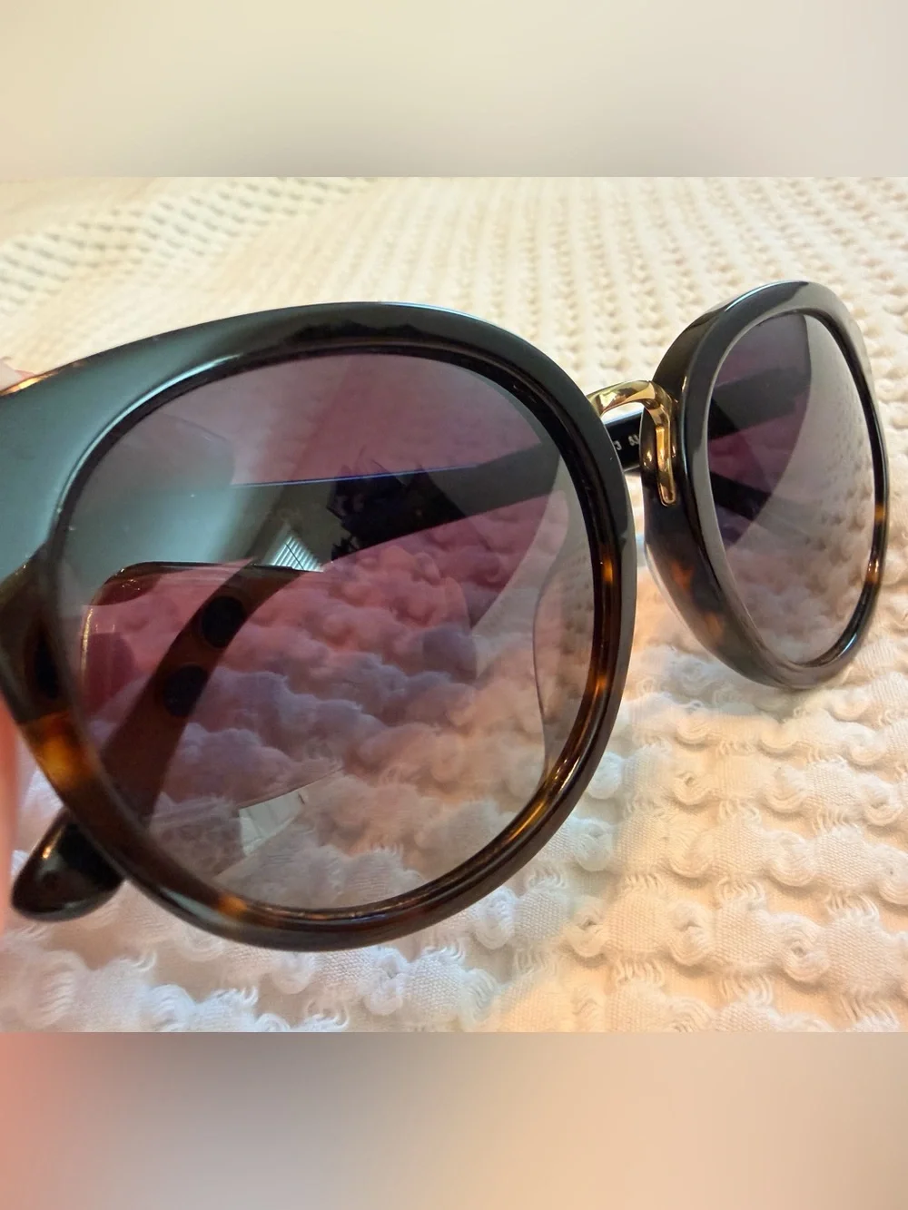 Tory Burch dark stylish polarized